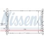 60035 NISSENS Радіатор охолодження двигуна