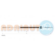 55.0272 ADRIAUTO Тросик, cтояночный тормоз