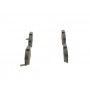 0 986 424 430 BOSCH Комплект гальмівних колодок дисковий гальм