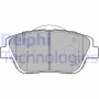LP2688 DELPHI КомплеК т гальмівних колодок, дискове гальмо