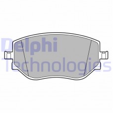 LP3644 DELPHI Комплект гальмівних колодок дисковий гальм