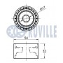 541818 RUVILLE Паразитный / ведущий ролик, Поліклиновий ремінь
