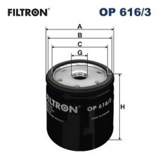 OP 616/3 FILTRON Масляний фільтр