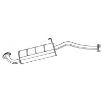 37605 SIGAM Глушник вихлопних газів кінцевий