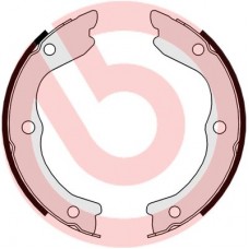 S 56 543 BREMBO Комплект гальмівних колодок, стояночная тормозная система