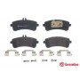 P 50 132 BREMBO Комплект гальмівних колодок дисковий гальм