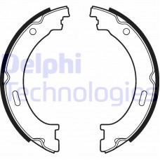 LS2041 DELPHI Комплект гальмівних колодок, стояночная тормозная система