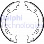 LS2077 DELPHI Комплект гальмівних колодок, стояночная тормозная система