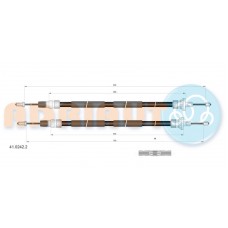 41.0242.2 ADRIAUTO Тросик, cтояночный тормоз