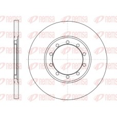 61201.00 REMSA Гальмівний диск