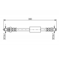 1 987 476 840 BOSCH Гальмівний шланг