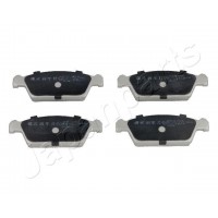 PA-W00AF JAPANPARTS Комплект гальмівних колодок дисковий гальм