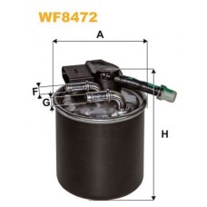 WF8472 WIX FILTERS Паливний фільтр