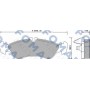 FO 627781 FOMAR Friction Комплект гальмівних колодок дисковий гальм