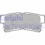 LP1765 DELPHI КомплеК т гальмівних колодок, дискове гальмо