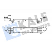 Интеркулер KALE OTO RADYATÖR 345005