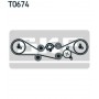 VKMA 98110 SKF Комплект ременя ГРМ