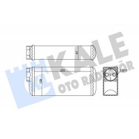 354950 KALE OTO RADYATÖR Теплообмінник обігрів салону