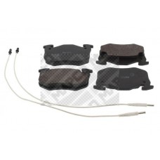 6277 MAPCO КомплеК т гальмівних колодок, дискове гальмо