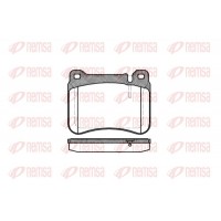 1193.00 REMSA Комплект гальмівних колодок дисковий гальм