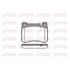 1193.00 REMSA Комплект гальмівних колодок дисковий гальм