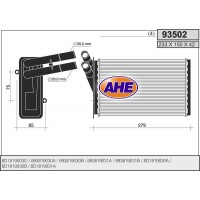 93502 AHE Теплообмінник обігрів салону
