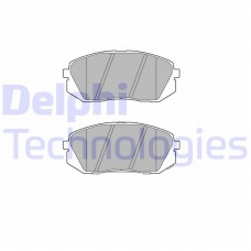 LP2294 DELPHI Комплект гальмівних колодок дисковий гальм