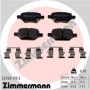 22930.170.2 ZIMMERMANN Комплект гальмівних колодок дисковий гальм