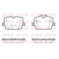 1874.00 REMSA Комплект гальмівних колодок дисковий гальм