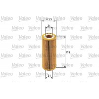 586511 VALEO Масляний фільтр