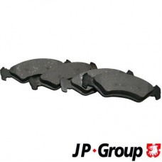 1563601510 JP GROUP Комплект гальмівних колодок дисковий гальм