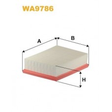 WA9786 WIX FILTERS Повітряний фільтр