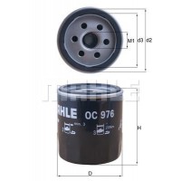 OC 976 MAHLE Масляний фільтр
