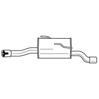 46629 SIGAM Глушник вихлопних газів кінцевий