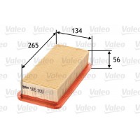 585209 VALEO Повітряний фільтр
