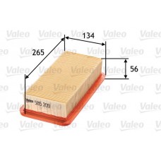 585209 VALEO Повітряний фільтр