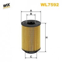WL7592 WIX FILTERS Масляний фільтр