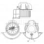 AB 113 000S MAHLE Вентилятор салону