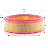 C 2672/1 MANN-FILTER Повітряний фільтр