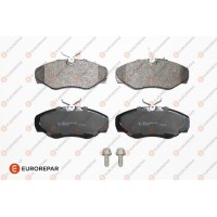 1617258080 EUROREPAR Комплект гальмівних колодок дисковий гальм