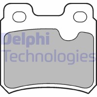 LP586 DELPHI Комплект гальмівних колодок дисковий гальм