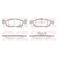 1634.02 REMSA Комплект гальмівних колодок дисковий гальм