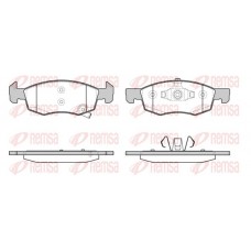 1634.02 REMSA Комплект гальмівних колодок дисковий гальм