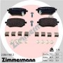 22861.180.2 ZIMMERMANN Комплект гальмівних колодок дисковий гальм
