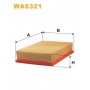 WA6321 WIX FILTERS Повітряний фільтр