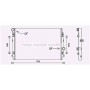 VN2398 AVA QUALITY COOLING Радіатор охолодження двигуна
