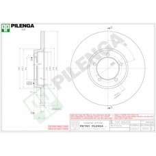 5970 PILENGA Гальмівний диск