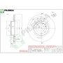 5168 PILENGA Гальмівний диск