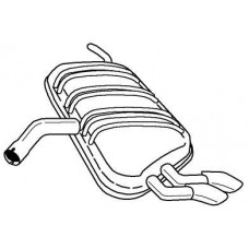 22666 SIGAM Глушник вихлопних газів кінцевий