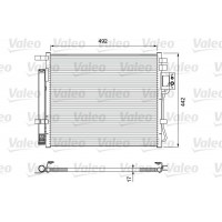 814404 VALEO Конденсатор кондиціонера
